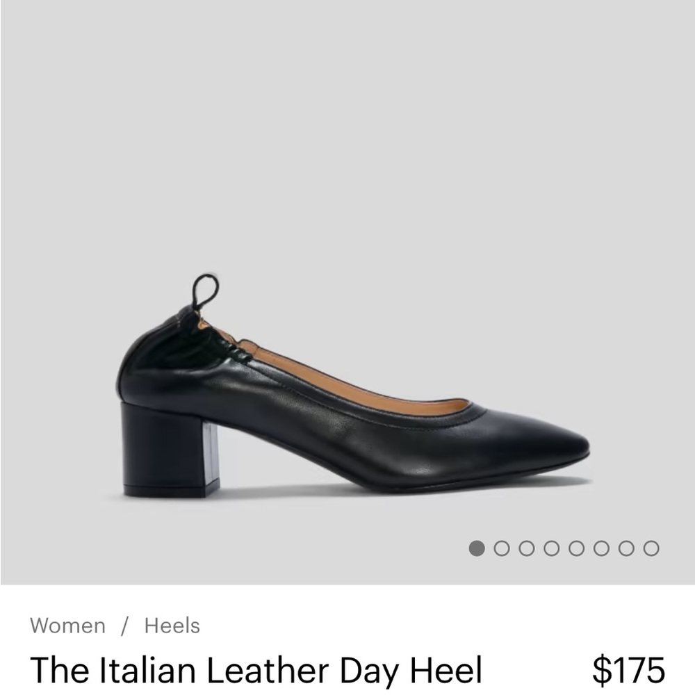 Everlane The Italian Leather Day Heel